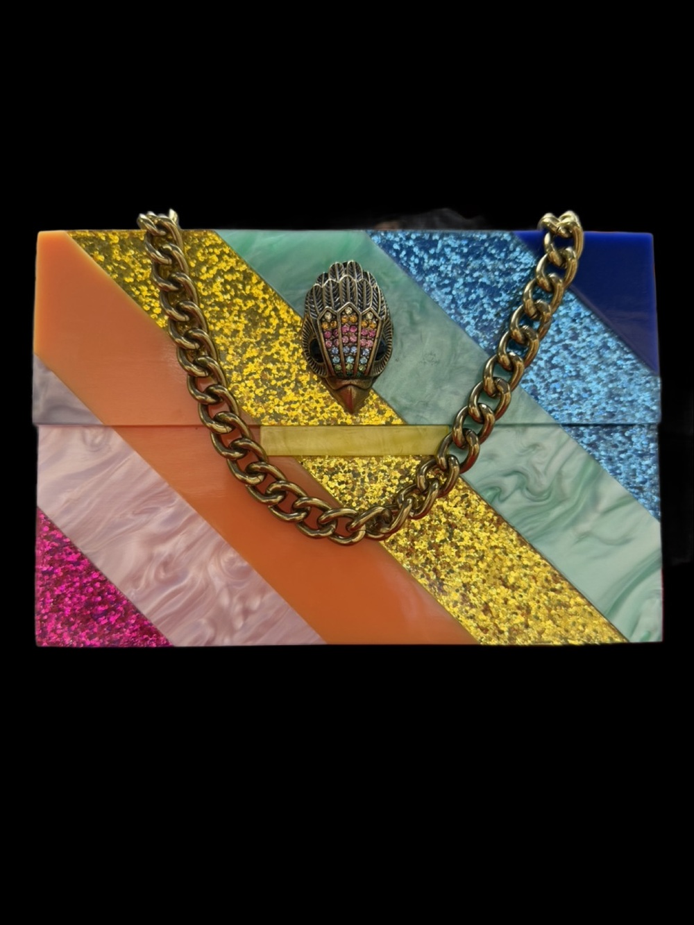 Kurt Geiger London Kensington clutch 
EUC